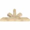 Ekena Millwork Richland Rough Sawn Timber Gable Bracket, Douglas Fir, 60"W x 32"H x 6"D x 6"F, 13/12 Pitch GBW060X32X0606RIC00RDF - alternate 2